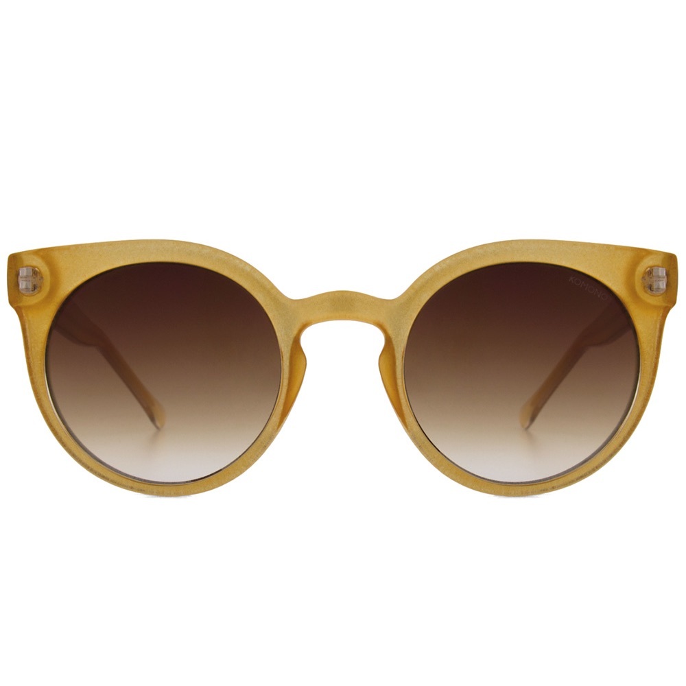 NOT FOR SALE—SEEKING—Komono Lulu gold sunglasses